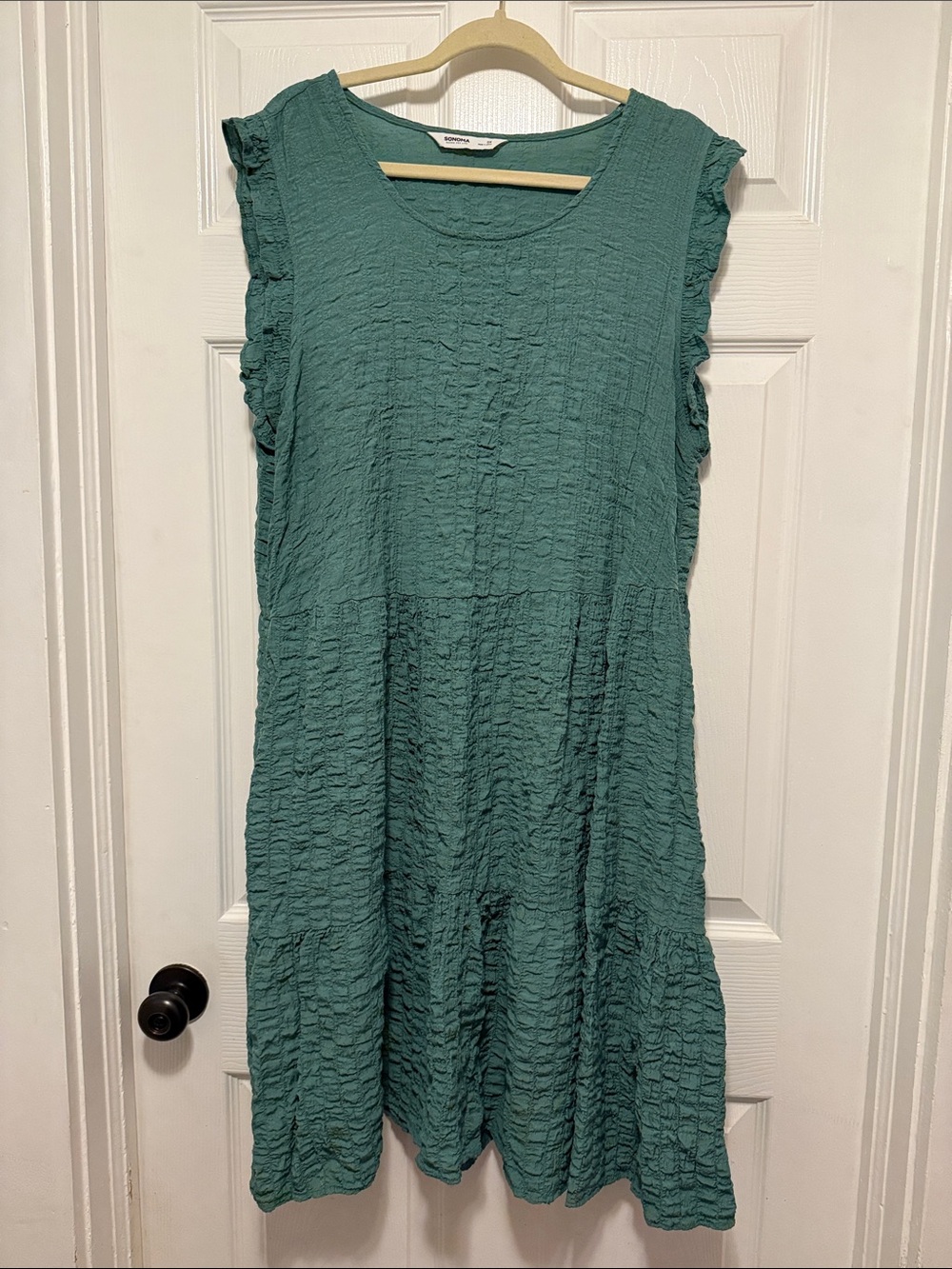 Sonoma Ruffled Tiered Midi Dress